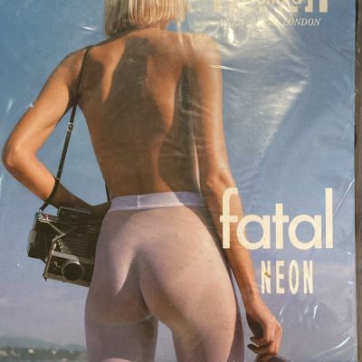 Vintage Fatal Neon Wolford Helmut Newton Era Admiral Medium